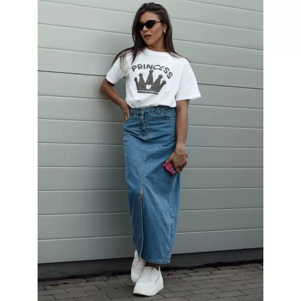  Ženska suknja DSTREET VIRTON CY0465 PLAVI 