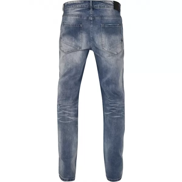  Hlače BRANDIT WILL WASHED BD1015 PLAVO ISPRANO 