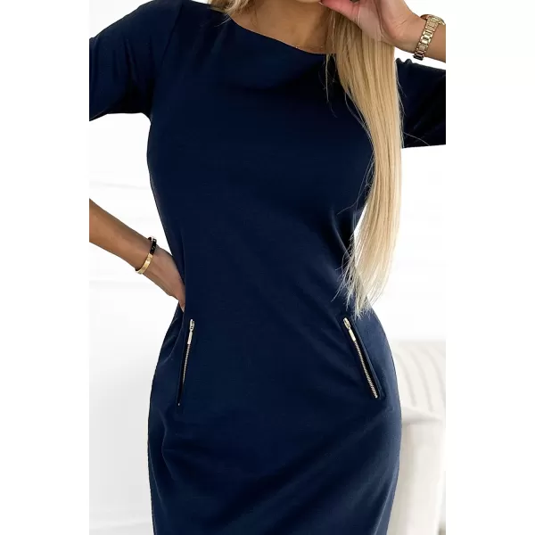  Haljina NUMOCO MARY 420-4 PLAVI 