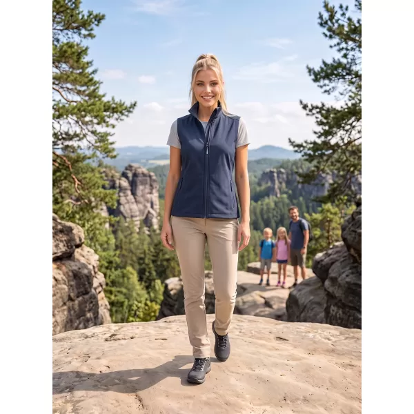  Ženski softshell prsluk ALTISPORT NoPrint NP/ALW7211NJ MORNARICA/MORNARICA 