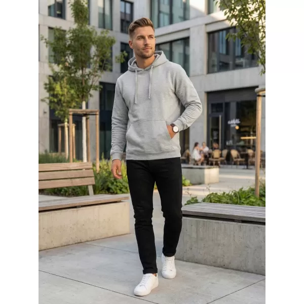  Muški sweatshirt ALTISPORT NoPrint NP/ALM697NJ SIVI VRIJESAK 