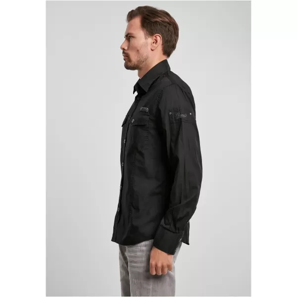  Košulja BRANDIT SLIM WORKER BD4005 CRNI 