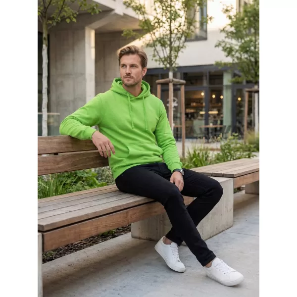  Muški sweatshirt ALTISPORT NoPrint NP/ALM697NJ ZELENA LIMETA 