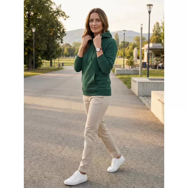  Ženski sweatshirt ALTISPORT NoPrint NP/ALW597NJ TAMNO ZELENA 