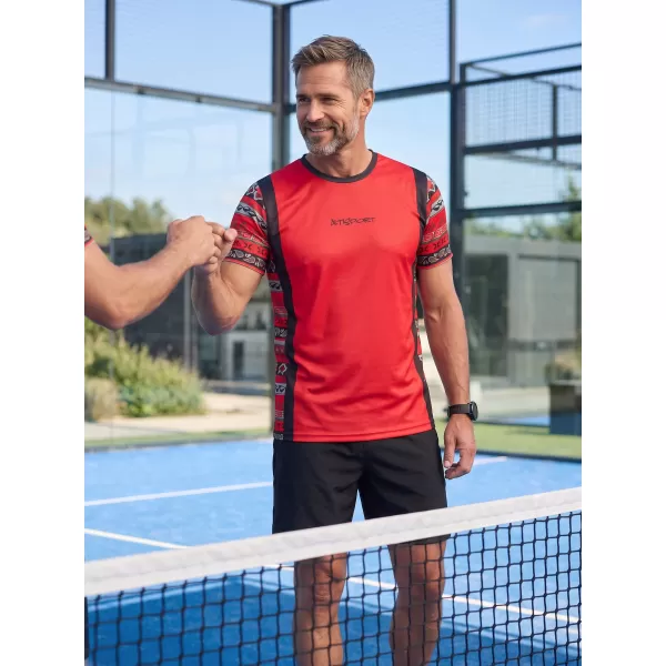  Muška funkcionalna premium majica ALTISPORT VOJ/ALM043TR01 CRVENA 