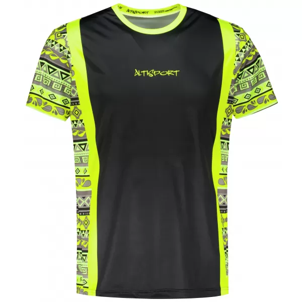  Muška funkcionalna premium majica ALTISPORT VOJ/ALM043TR01 NEON ŽUTA 