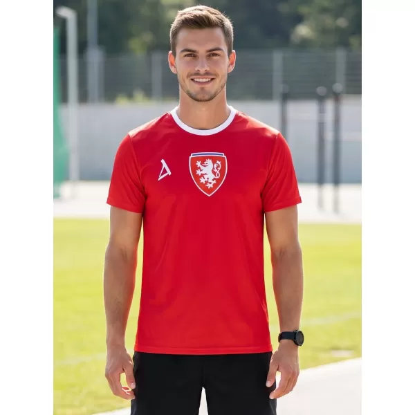  Muška funkcionalna premium majica ALTISPORT VOJ/ALM040TR01 CRVENA 