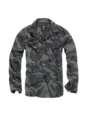 Košulja BRANDIT SLIM WORKER BD4005 TAMNOCAMO