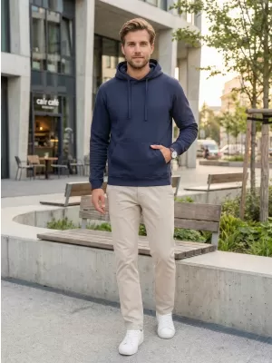 Muški sweatshirt ALTISPORT NoPrint NP/ALM697NJ NAVIKE