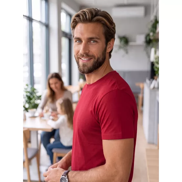  Muška majica kratkih rukava ALTISPORT NoPrint NP/ALM921 MARLBORO CRVENA 