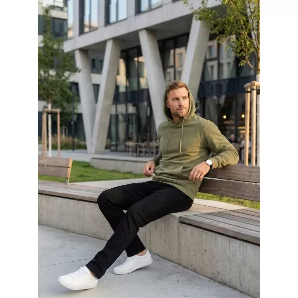  Muški sweatshirt ALTISPORT NoPrint NP/ALM697NJ MASLINA 