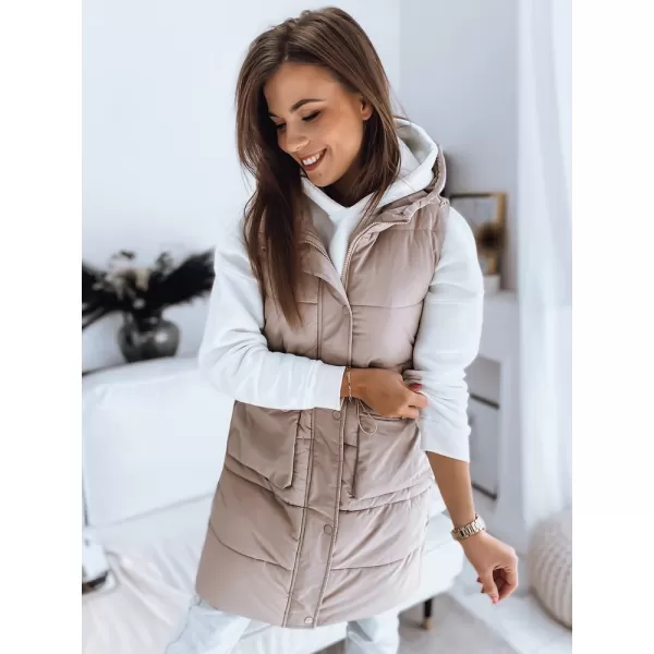  Prsluk DSTREET LADISA TY3289 KARAMELA 