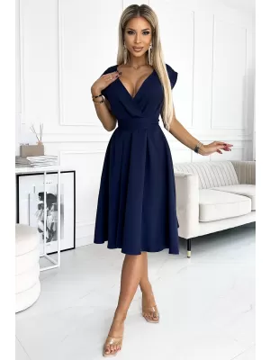 Haljina NUMOCO SCARLETT 348-6 PLAVI