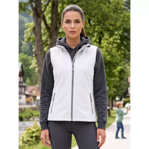  Ženski softshell prsluk ALTISPORT NoPrint NP/ALW7211NJ BIJELO/BIJELO 