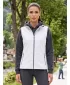 Ženski softshell prsluk ALTISPORT NoPrint NP/ALW7211NJ BIJELO/BIJELO