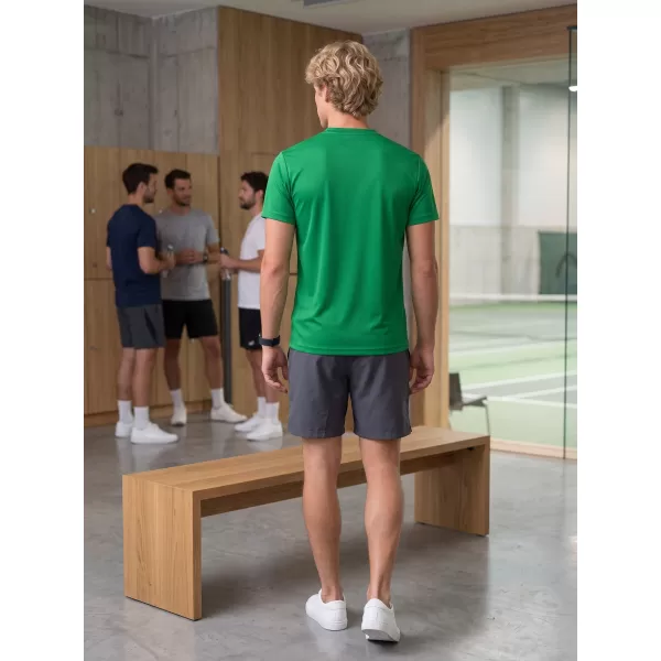  Funkcionalna muška majica ALTISPORT NoPrint NP/ALM421 SREDNJE ZELENA 