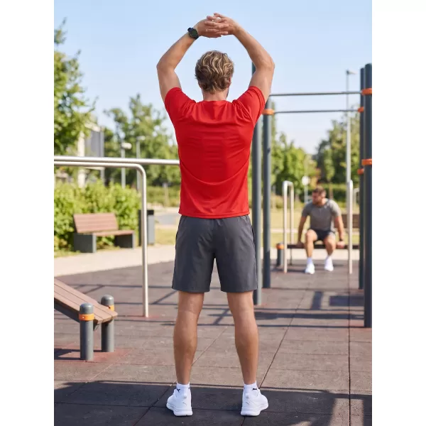  Funkcionalna muška majica ALTISPORT NoPrint NP/ALM421 CRVENA 