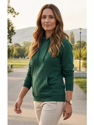 Ženski sweatshirt ALTISPORT NoPrint NP/ALW597NJ TAMNO ZELENA