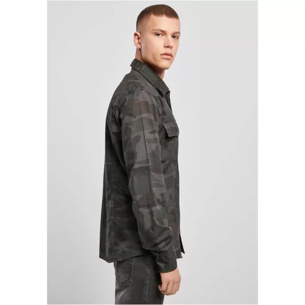  Košulja BRANDIT SLIM WORKER BD4005 MASLINA 