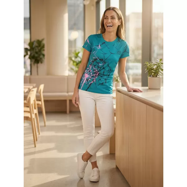  Ženska premium funkcionalna majica ALTISPORT VOJ/ALW035TR01 SMARAGD 