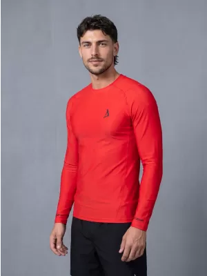 Muška premium funkcionalna kompresijska majica ALTISPORT VOJ/ALM000TR03 CRVENA
