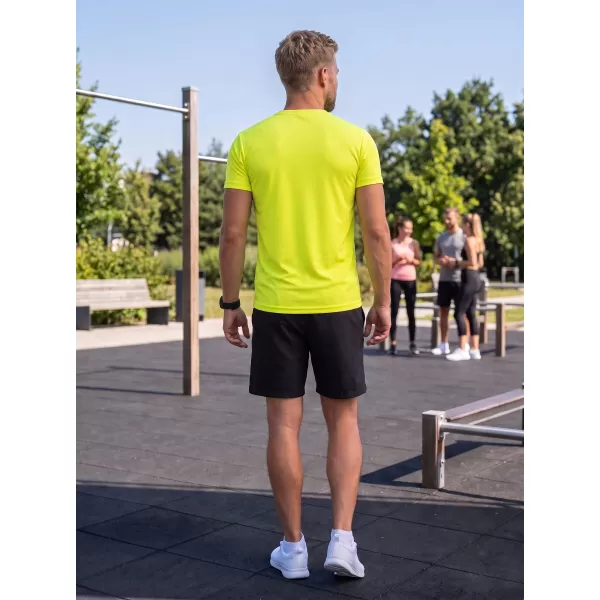  Funkcionalna muška majica ALTISPORT NoPrint NP/ALM421 NEON ŽUTA 