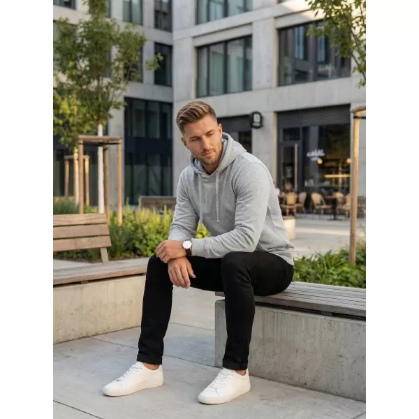  Muški sweatshirt ALTISPORT NoPrint NP/ALM697NJ SIVI VRIJESAK 