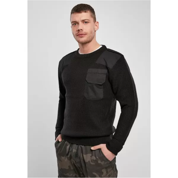  Muška dukserica BRANDIT MILITARY BD5018 CRNI 