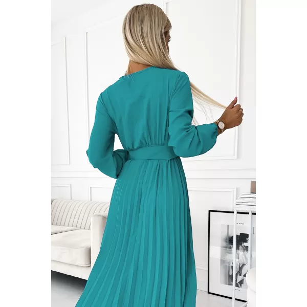  Haljina NUMOCO VIVIANA 504-6 PLAVI 