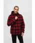 Muški sweatshirt BRANDIT BD5023 CRVENO/CRNO