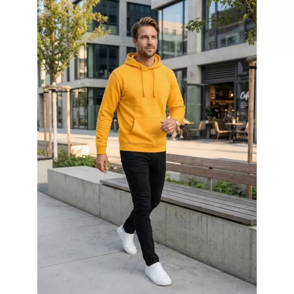  Muški sweatshirt ALTISPORT NoPrint NP/ALM697NJ ZLATNO ŽUTA 