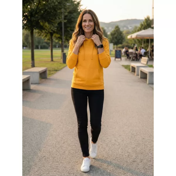  Ženski sweatshirt ALTISPORT NoPrint NP/ALW597NJ ZLATNO ŽUTA 