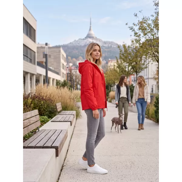  Ženska jakna ALTISPORT NoPrint NP/ALW1311NJ SVIJETLO CRVENA 