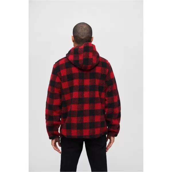  Muški sweatshirt BRANDIT BD5023 CRVENO/CRNO 