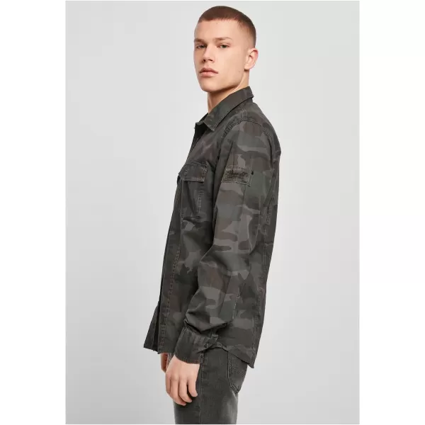  Košulja BRANDIT SLIM WORKER BD4005 MASLINA 