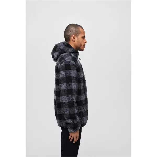  Muški sweatshirt BRANDIT BD5023 CRNA/SIVA 