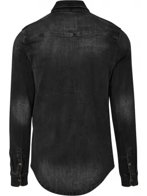 Košulja BRANDIT RILEY DENIM BD4020 CRNI