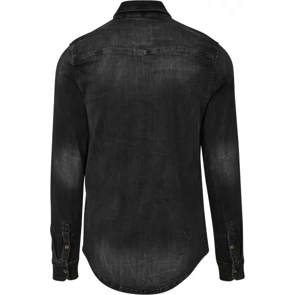  Košulja BRANDIT RILEY DENIM BD4020 CRNI 