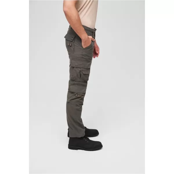  Hlače BRANDIT PURE SLIM BD1016 MASLINA 