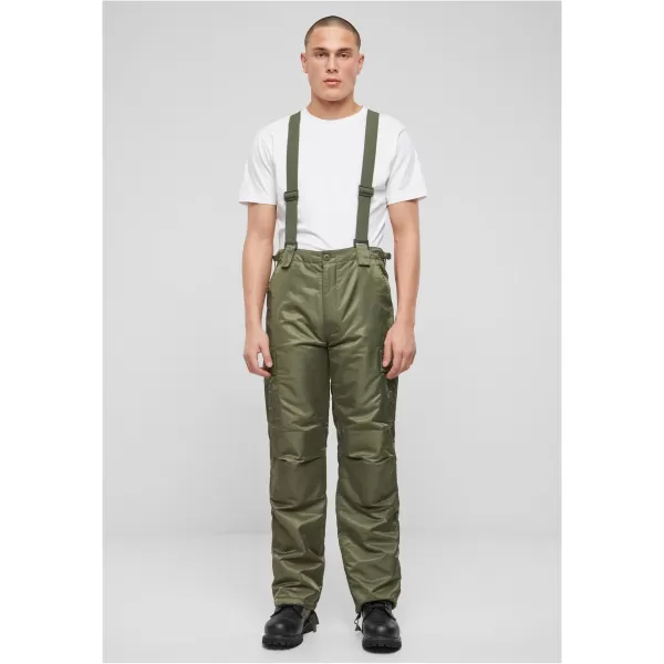  Hlače BRANDIT THERMAL DUNGAREES BD1012 MASLINA 
