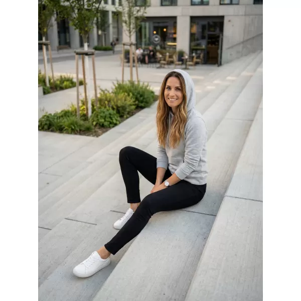  Ženski sweatshirt ALTISPORT NoPrint NP/ALW597NJ SIVI VRIJESAK 
