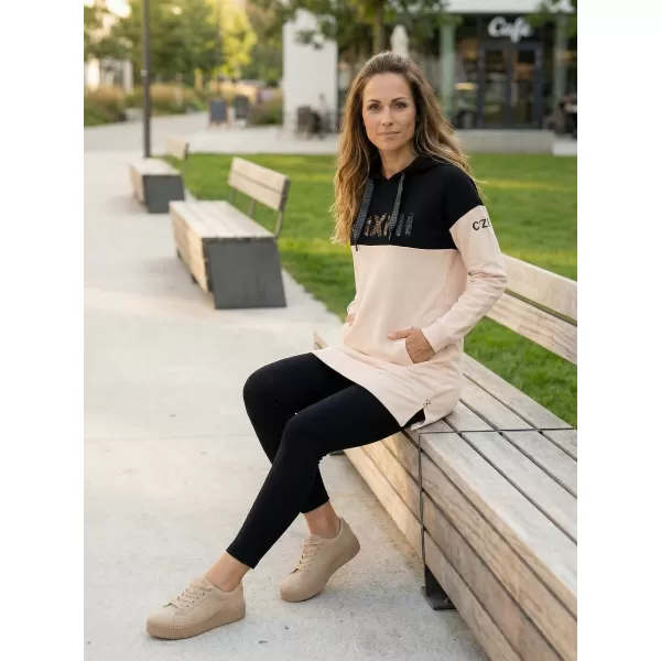  Ženski sweatshirt KIXMI TIARA SVIJETLO BEŽ 
