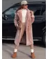 Zimski kaput DSTREET LUXERII RUŽIČASTI
