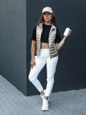 Prsluk DSTREET STYLISHZ TY4439 KARAMELA