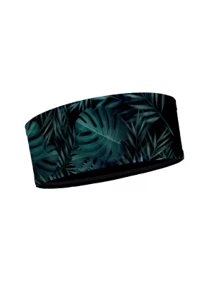 Dječja sportska traka za glavu MONSTERA BLACK WAMU