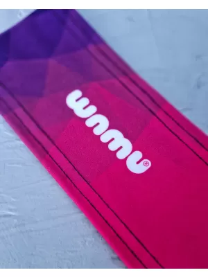 Dječja sportska traka za glavu WAMU MOZAIKA LJUBIČASTA