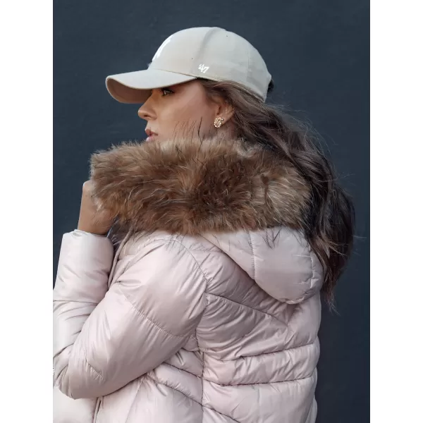  Ženska jakna DSTREET WINTERCHIC RUŽIČASTI 