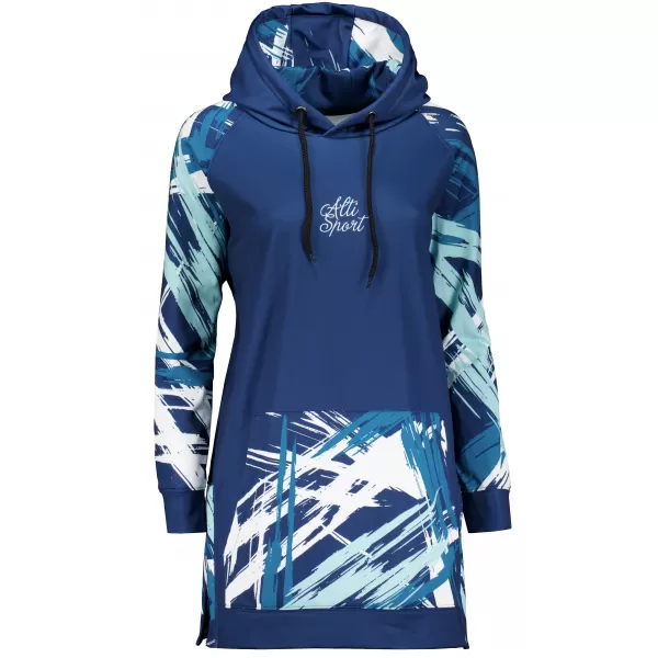  Ženski funkcionalni produljeni sweatshirt premium ALTISPORT VOJ/ALW039MI03 NAVIKE 