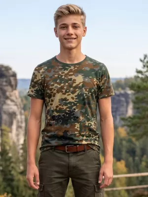 T -majica BRANDIT T BD6017 FLECKTARN