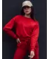 Ženska majica DSTREET CASUALVIBE TAMNOCRVENA